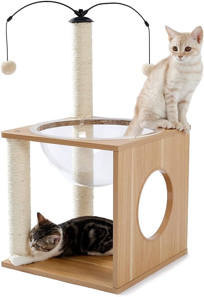 流木キャットタワー空の部屋高さ180cm 流木キャットタワー【空の部屋